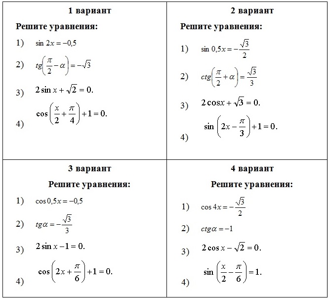 Виртуальный кабинет учителей математики: 10 класс